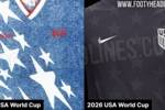美国队2026年世界杯客场球衣谍照：碳黑色主色+银色logo+星形图案